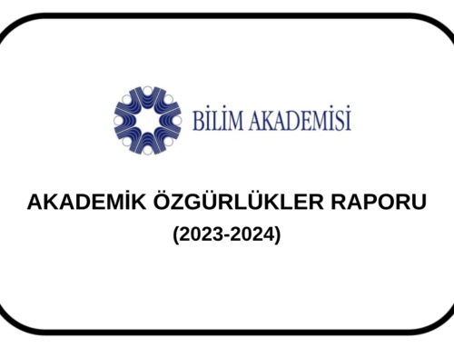 Bilim Akademisi Akademik Özgürlükler Raporu 2023-2024 yayında!